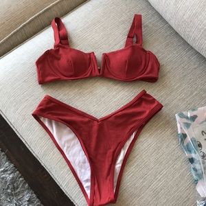 Very nice two piece bikini!